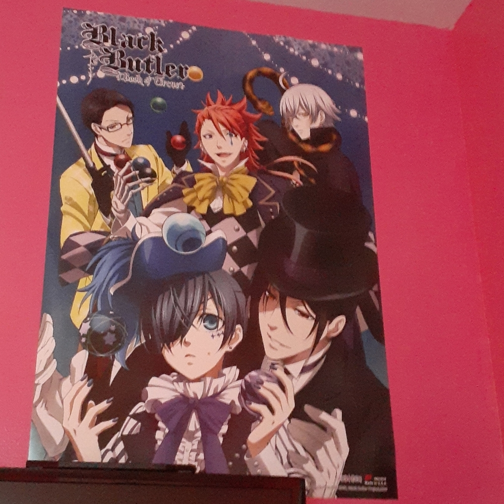 Black Butler poster FREE W/ PURCHASE OF SCROLL